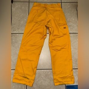 Yellow Rare Double Knee Dickies